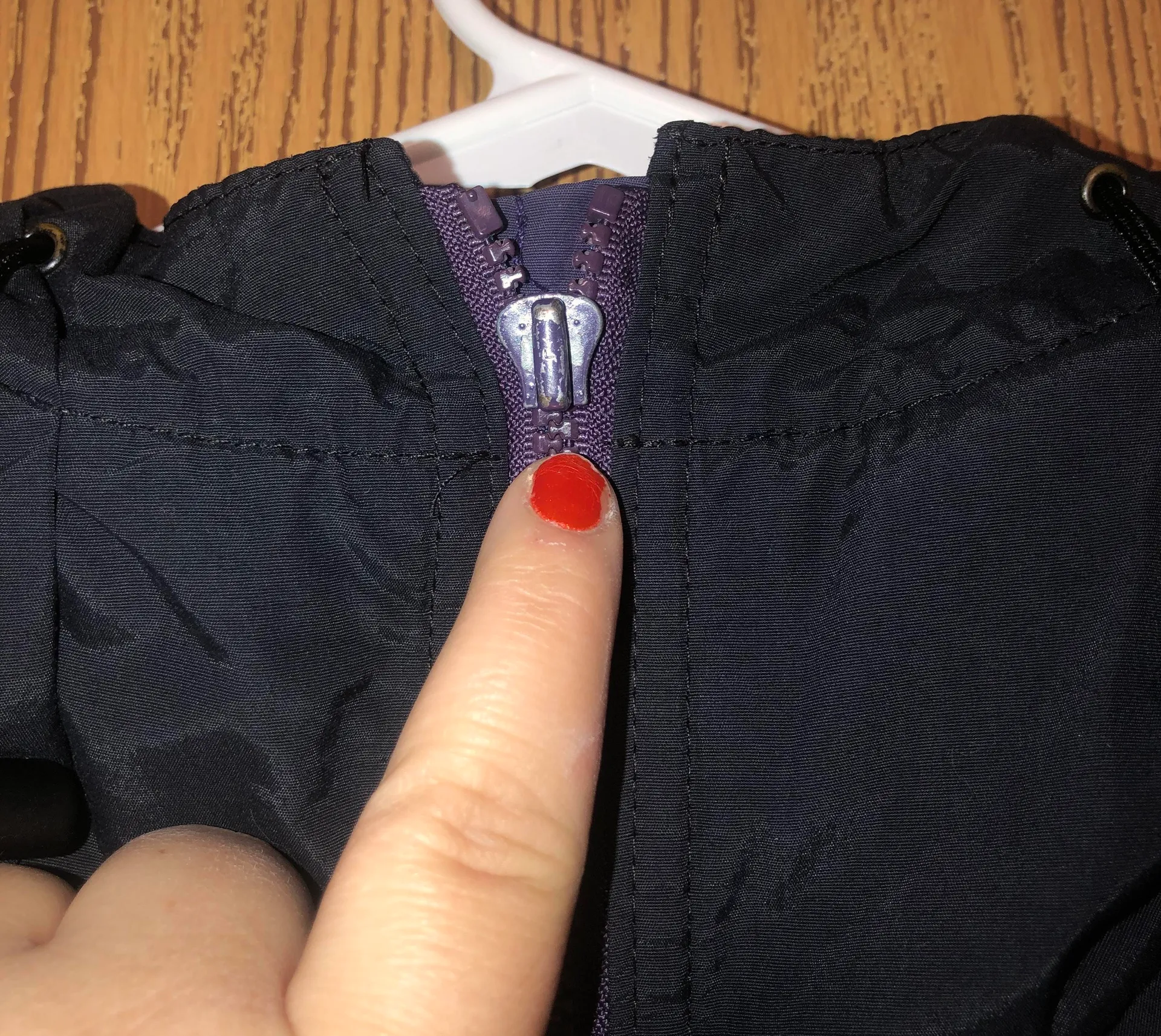 L.L.Bean Vintage  Purple Winter Coat  - Image 4