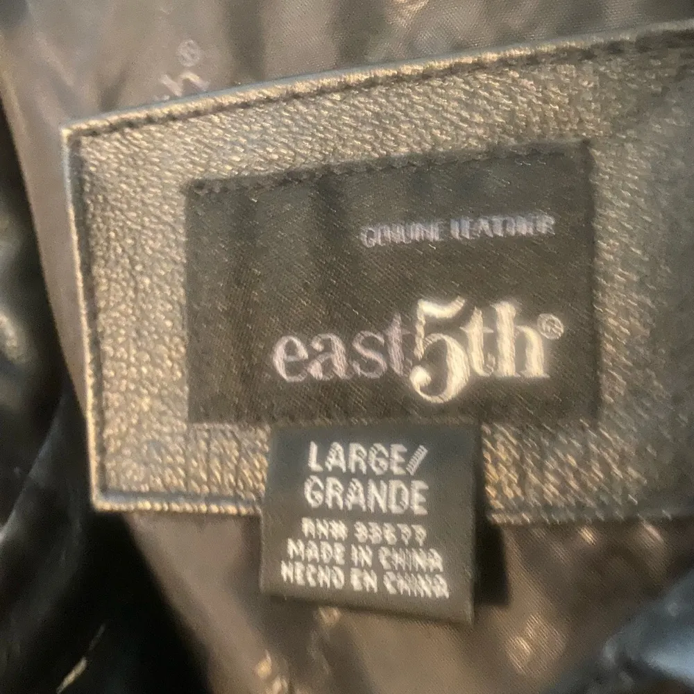 NWOT East 5th Leather Jacket - Image 3