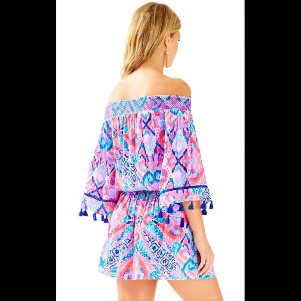 Lilly Pulitzer Joelle Mini Tassel Dress Solar Opposite  Small Women’s 26903 - Image 7
