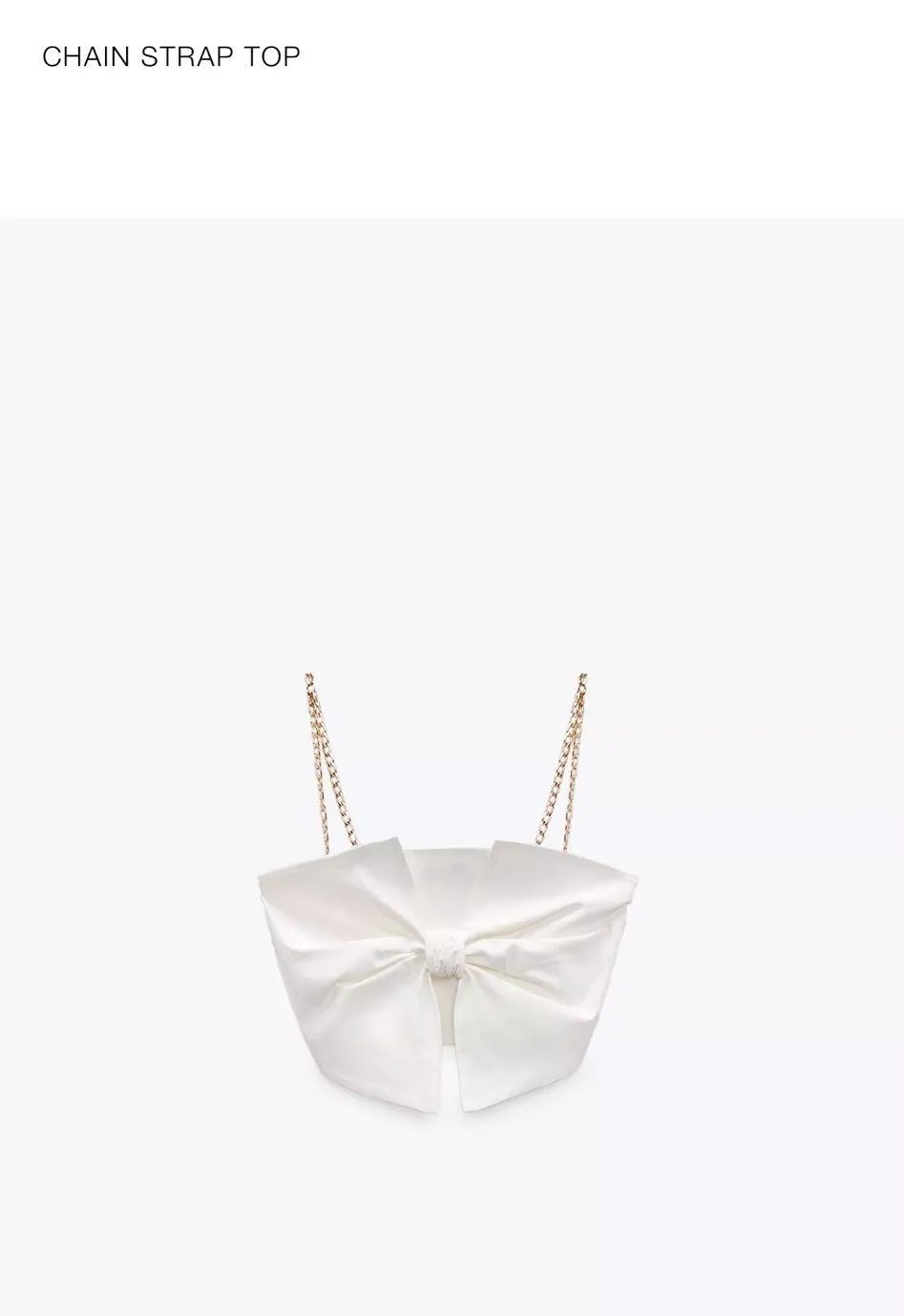Zara Chain Strap Top - Image 2