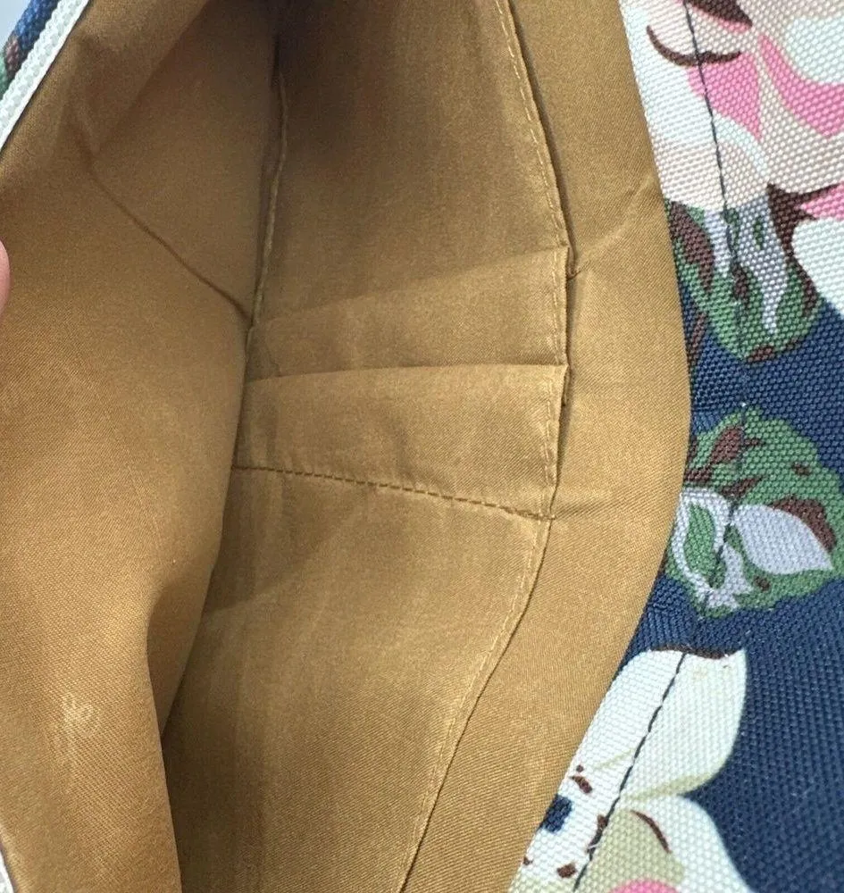 Canvaslife White Rose Patten Laptop Sleeve 14 Inch 14.0 Inch Laptop Case Bag - Image 2