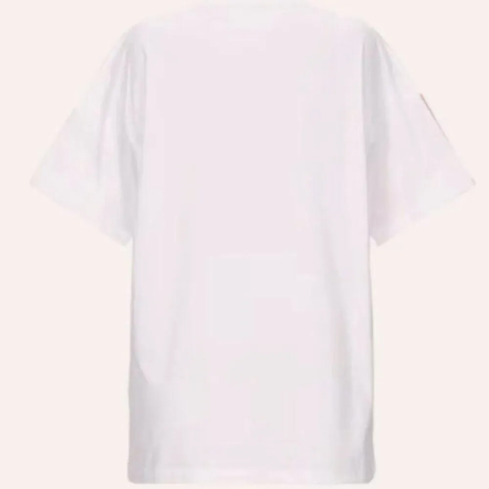 Maison Margiela Red and white crew neck T shirt M Size M - Image 2