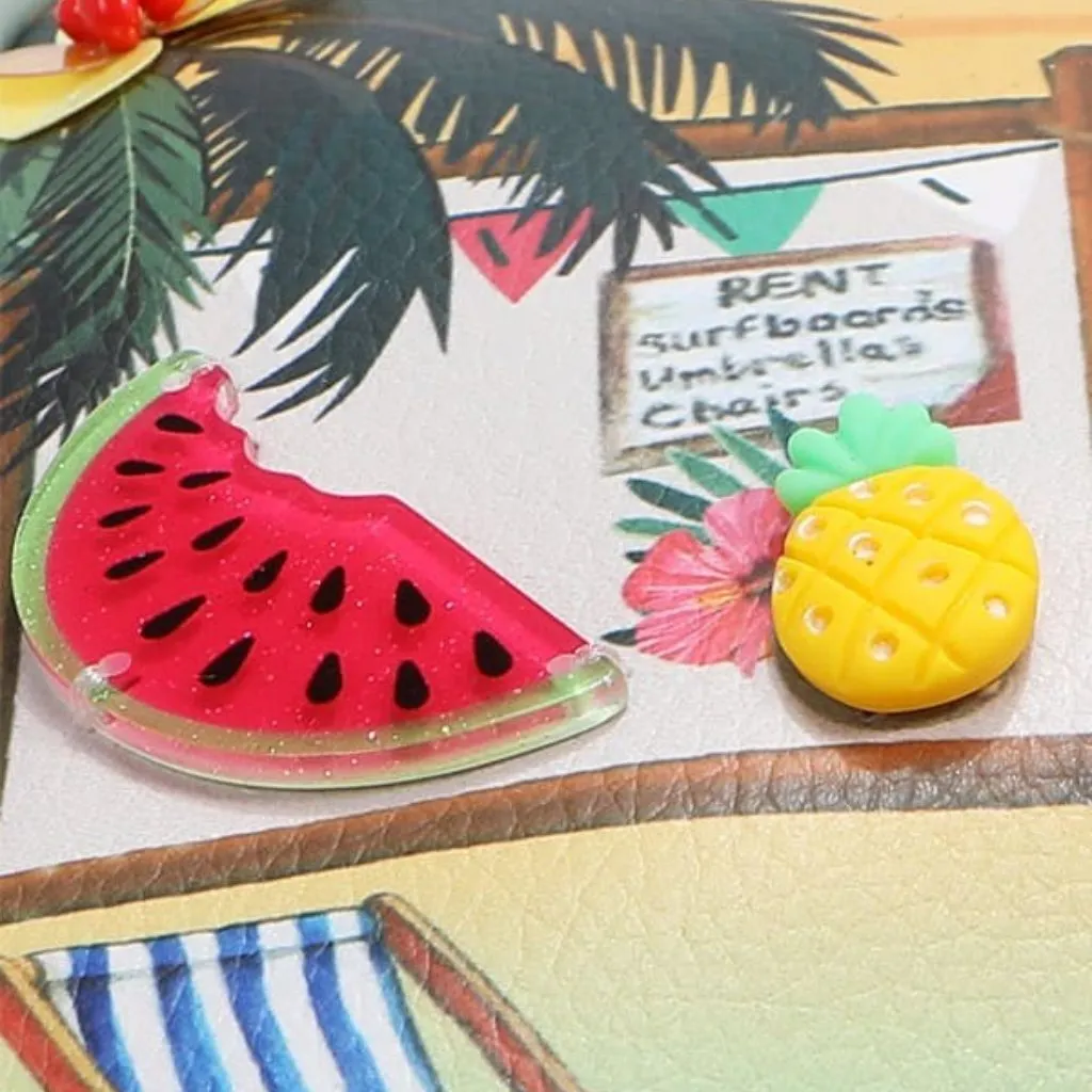 Nicole Lee USA Sun‎ and Sand Hobo Handbag - Image 11