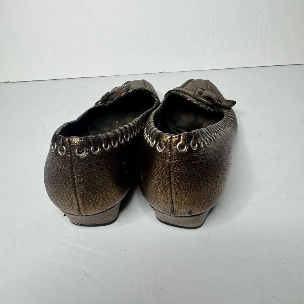 Prada  bronze flats size 38 - Image 5