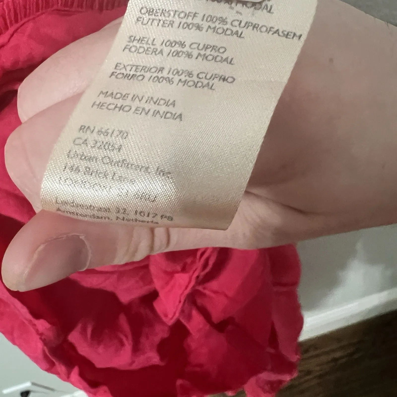 Free People Cherry Pink Maxi Dress Flowy Boho Size Medium - Image 7