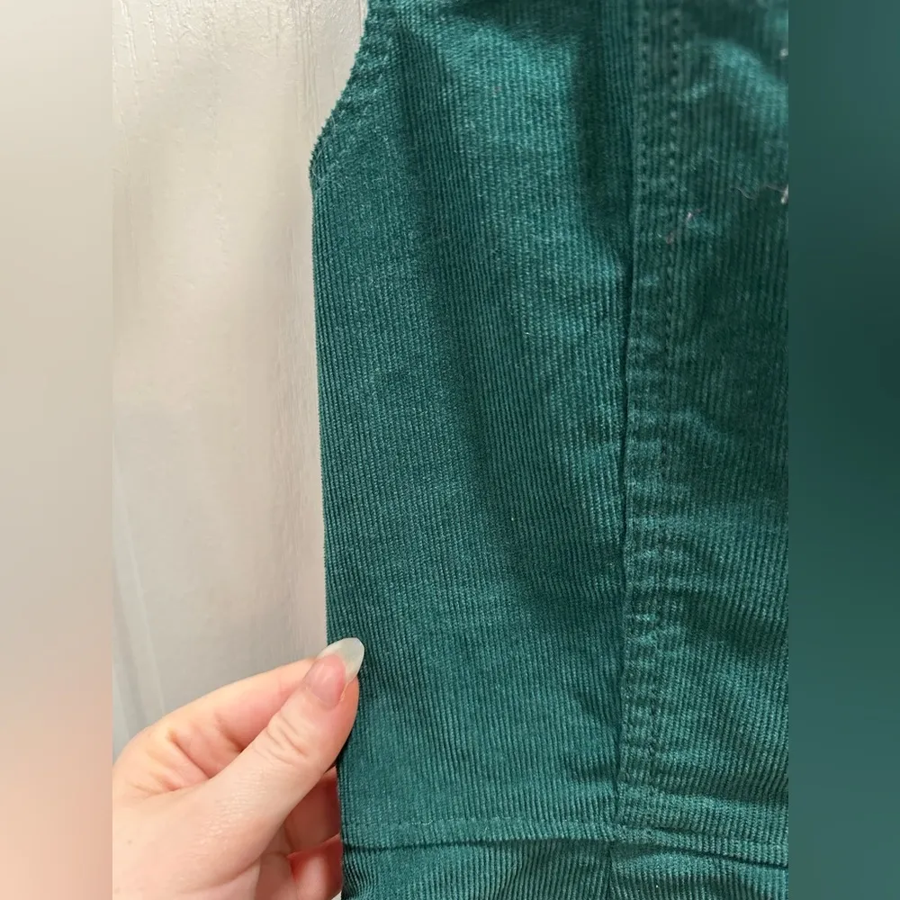 Urban Outfitters green corduroy button up dress - Image 5