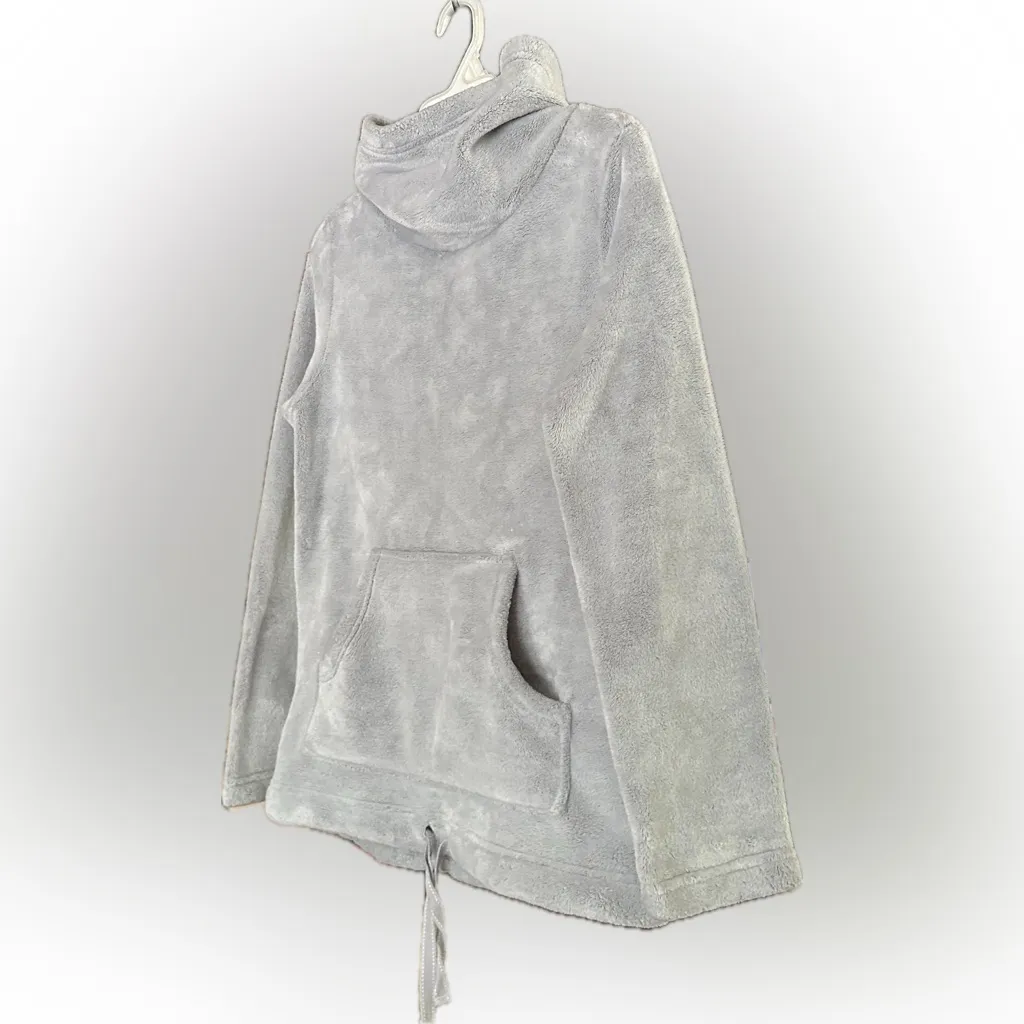 Fat Face women fuzz sweatshirt Size 8 Gray - Image 3