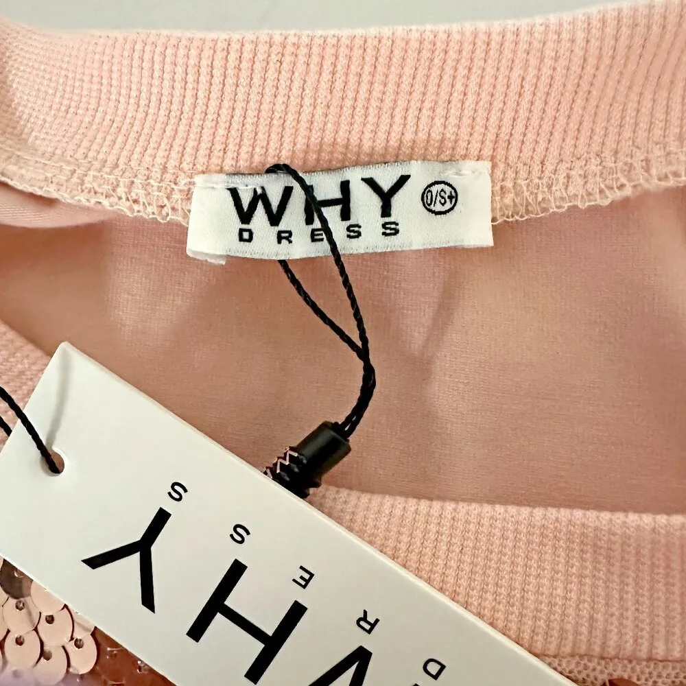 *NEW* Birthday Sequin Dress Pink Size undefined - Image 8