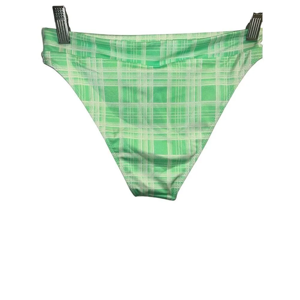 ✨Triang Green Luna Plaid Bikini Sz Large Bottoms✨ - Image 6