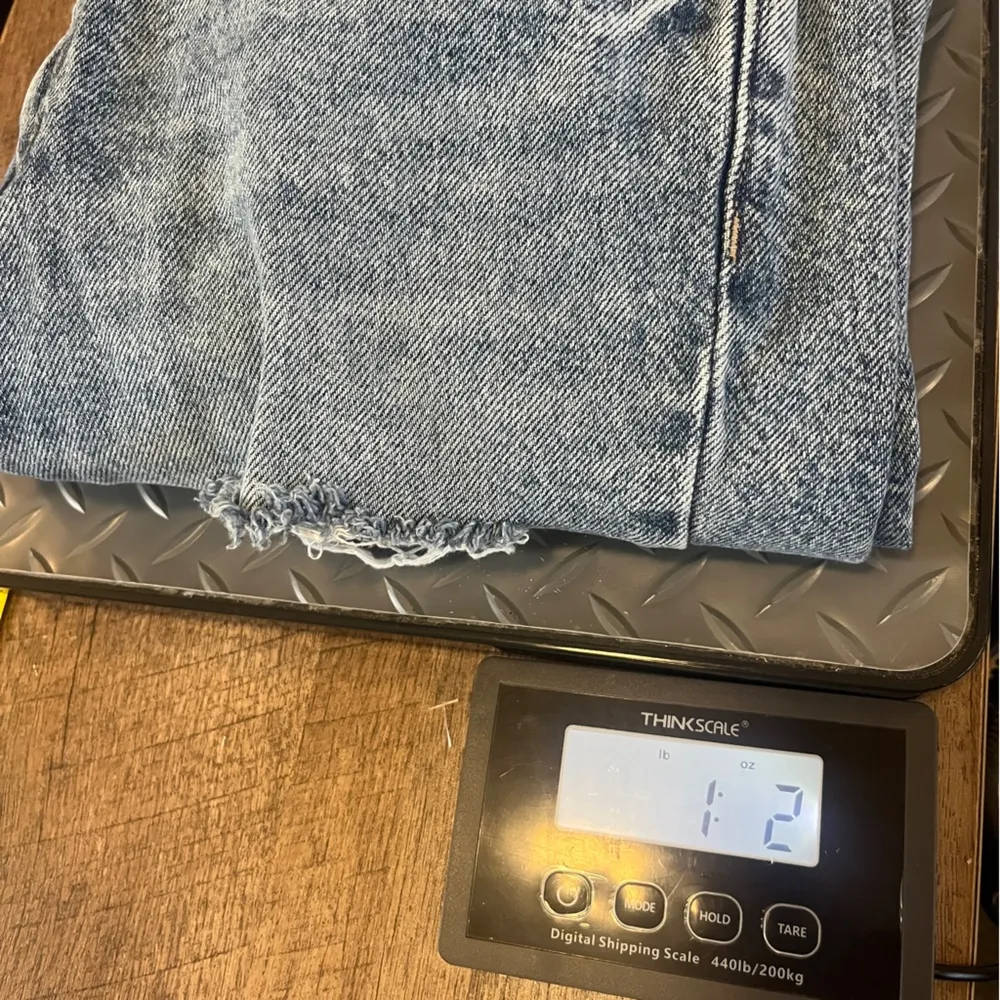 Altard State Distressed Jeans Womens Size 28 Raw Hem Straight Cropped High Rise - Image 10