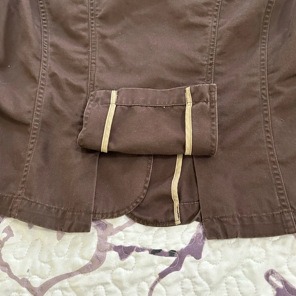 Sonoma Chocolate Brown Hooded Utility Jacket - Image 6