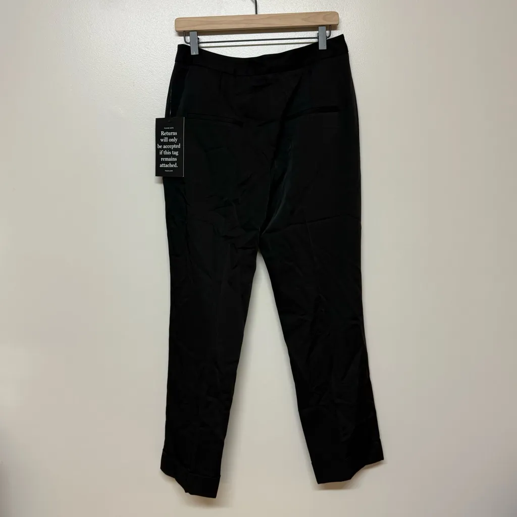 TUCKERNUCK Black Pleated Duncan Trouser Sz M NWT Career Office‎ Academia - Image 7