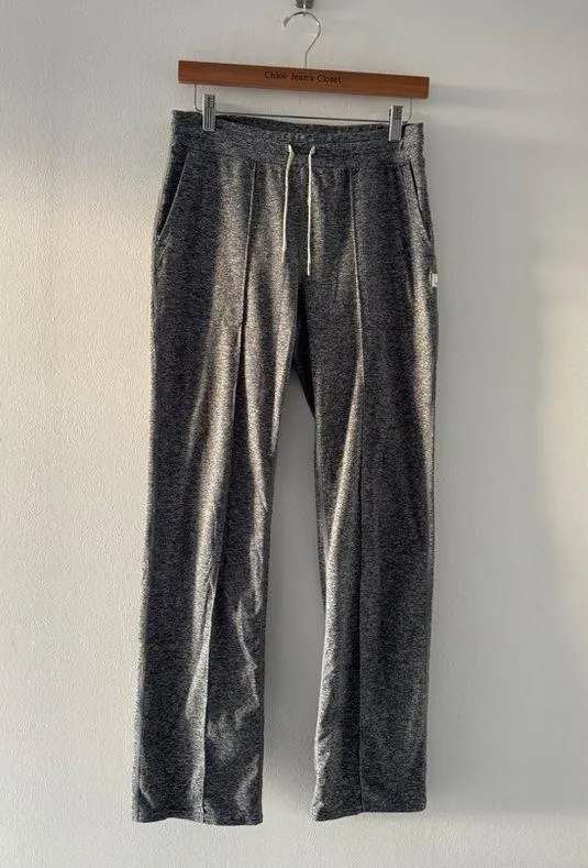 VUORI Halo Essential Wideleg Pants in Heather Gray S - Image 5