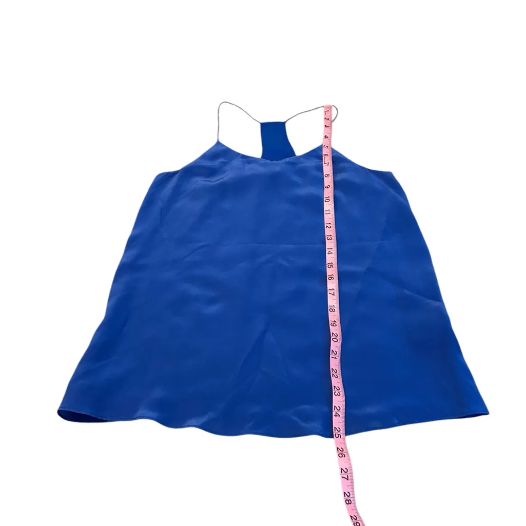 3/$15 POOKIE & SEBASTIAN strappy blue tank - Image 2