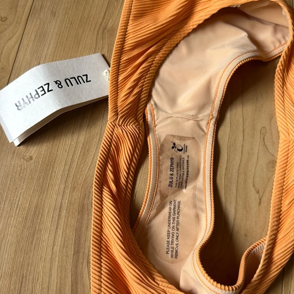 Zulu & Zephyr Signature Curve Brief in tangerine Orange Size 2 - Image 3