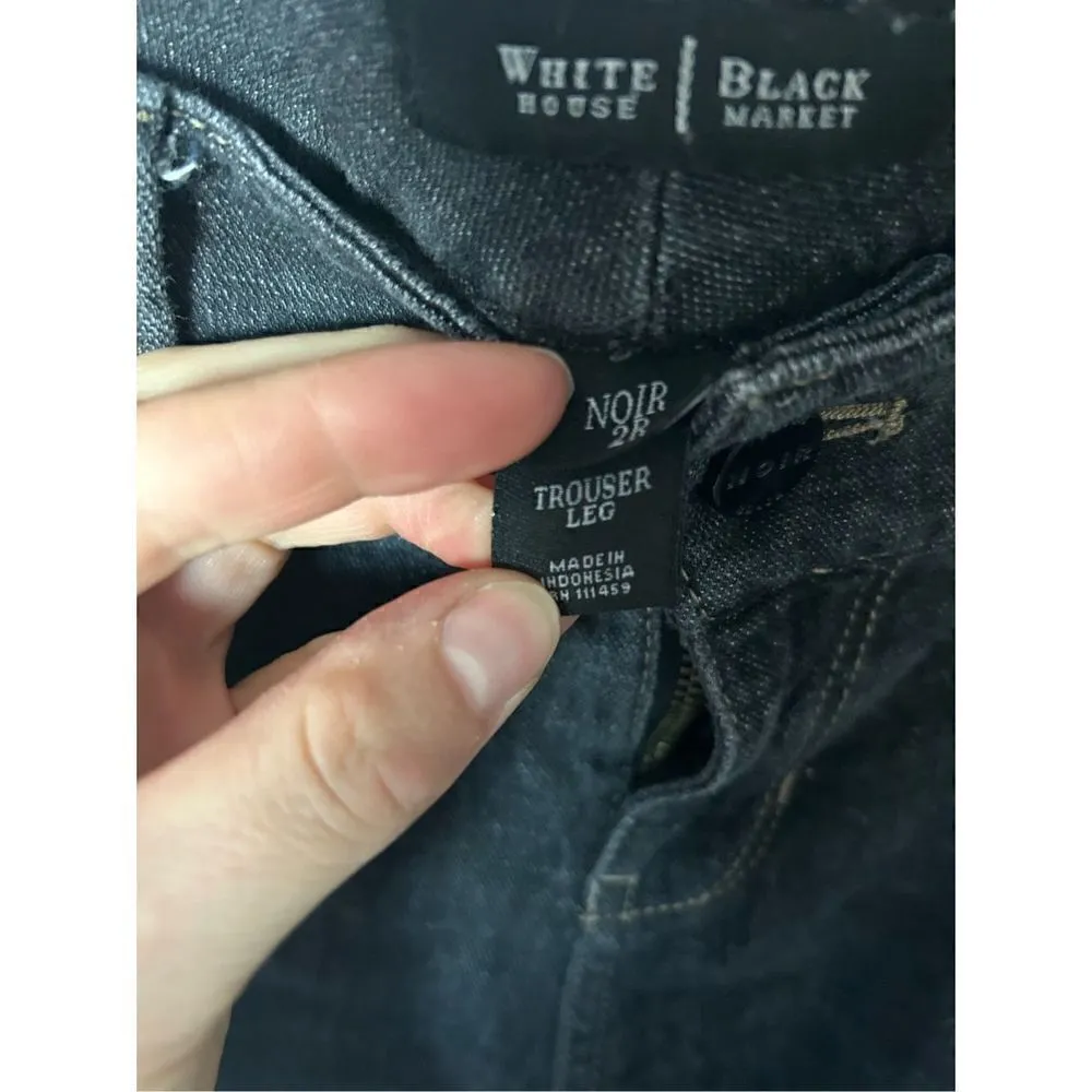 White House black market black jeans size 2 - Image 3