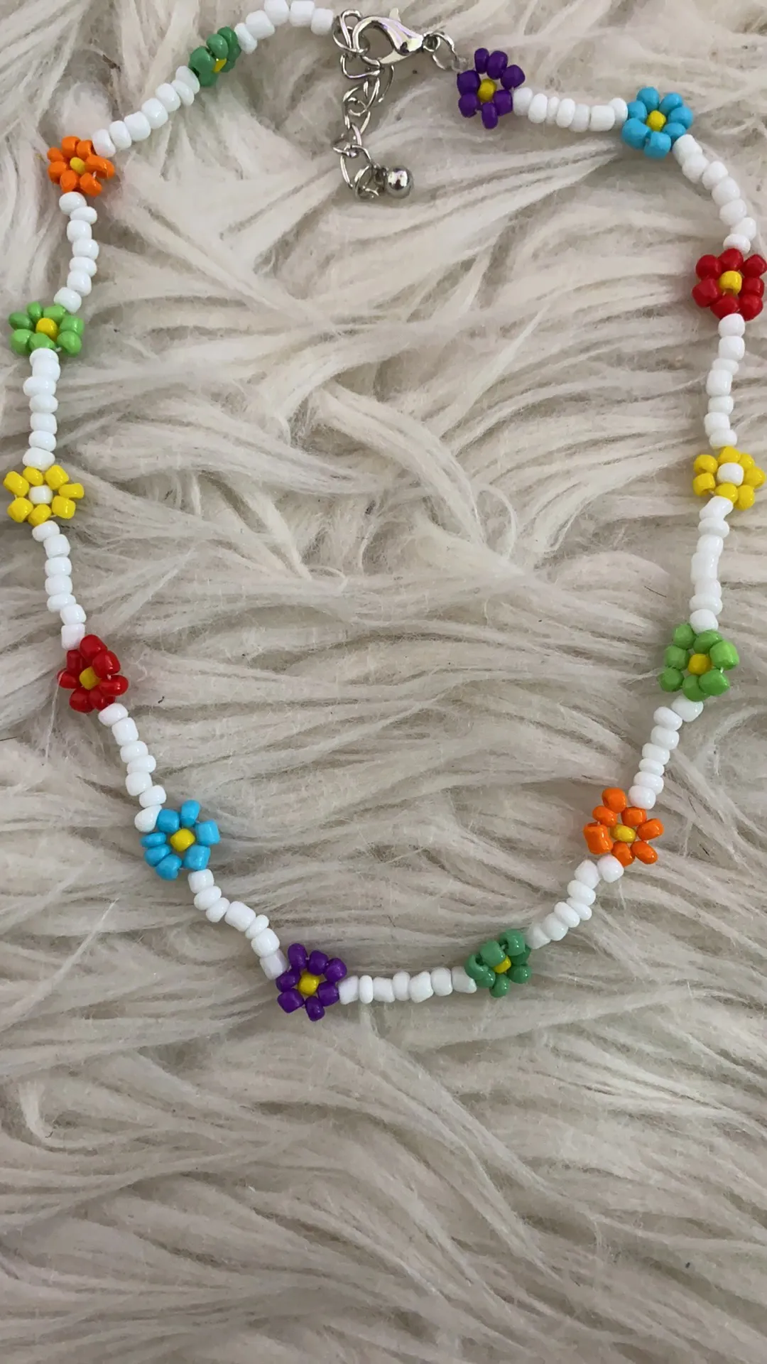 NWOT altar d’state beaded flower necklace  - Image 6