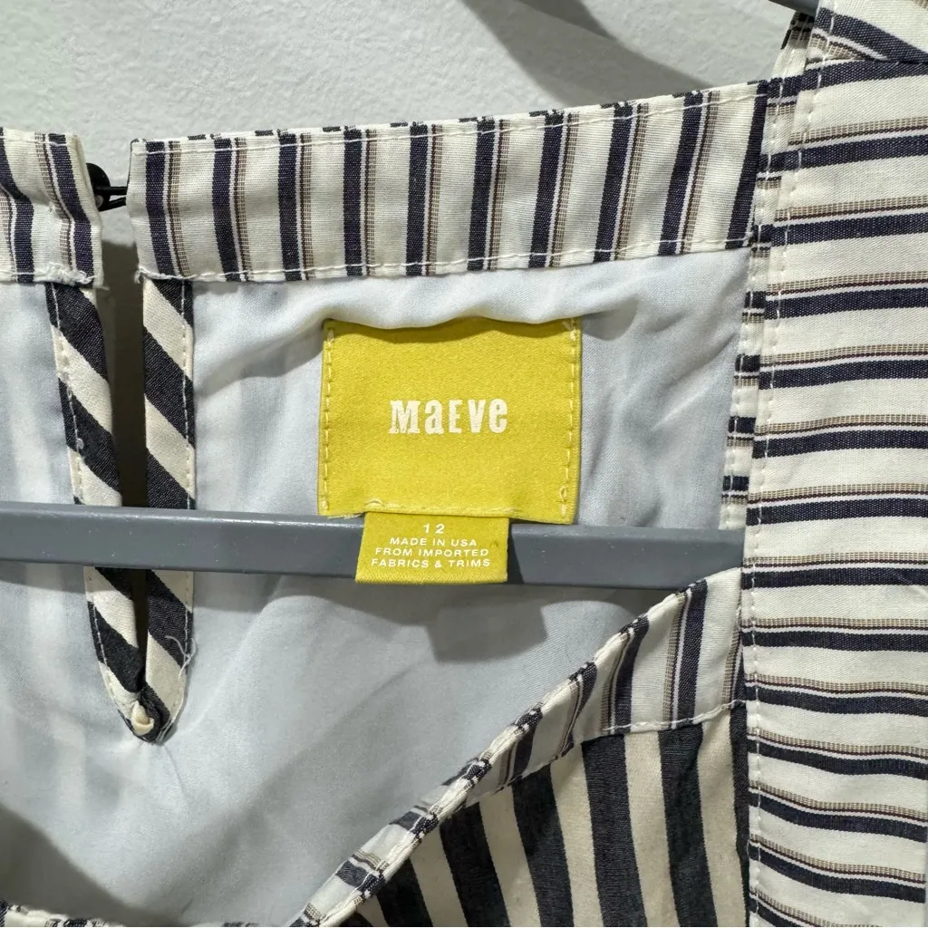 Maeve Anthropologie Oakdale Dress by Maeve Simple Elegant Unique Size 12 - Image 6