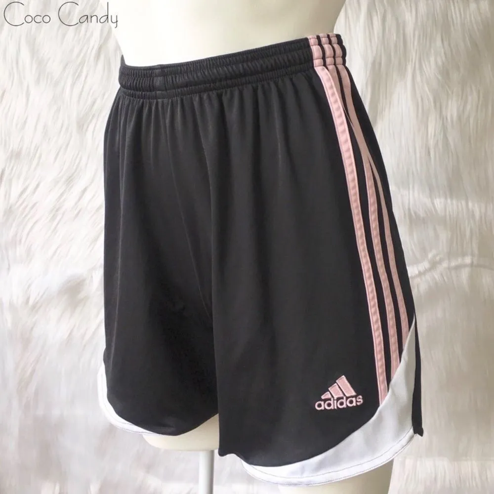 🔃Adidas Pink 3 Stripe Clima Cool Athletic Shorts - Image 5
