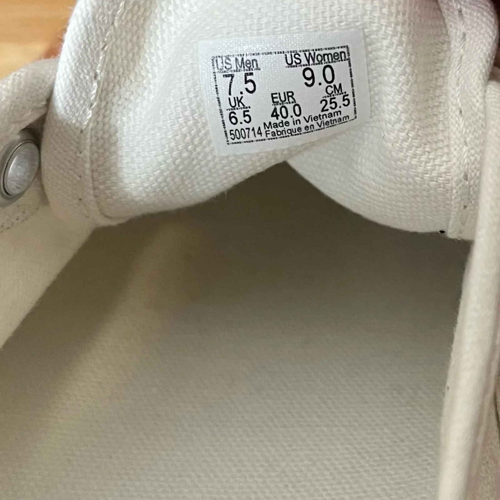 Vans White Anaheim Factory Modular Speckled Gum‎ Shoes Size 9 - Image 11