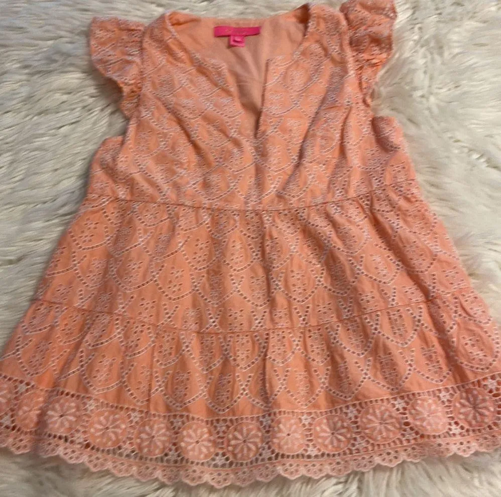 Lilly Pulitzer Shirt size 00 excellent condition length 24” bust 28” - Image 11