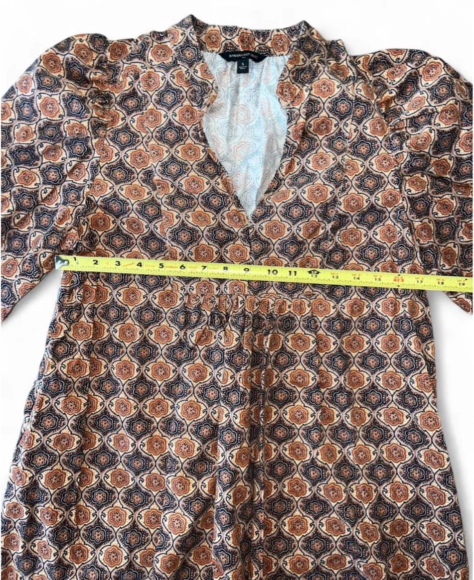 BANANA REPUBLIC FACTORY Solari Corduroy Mini Dress in Beechwood Preppy Navy Size S - Image 9