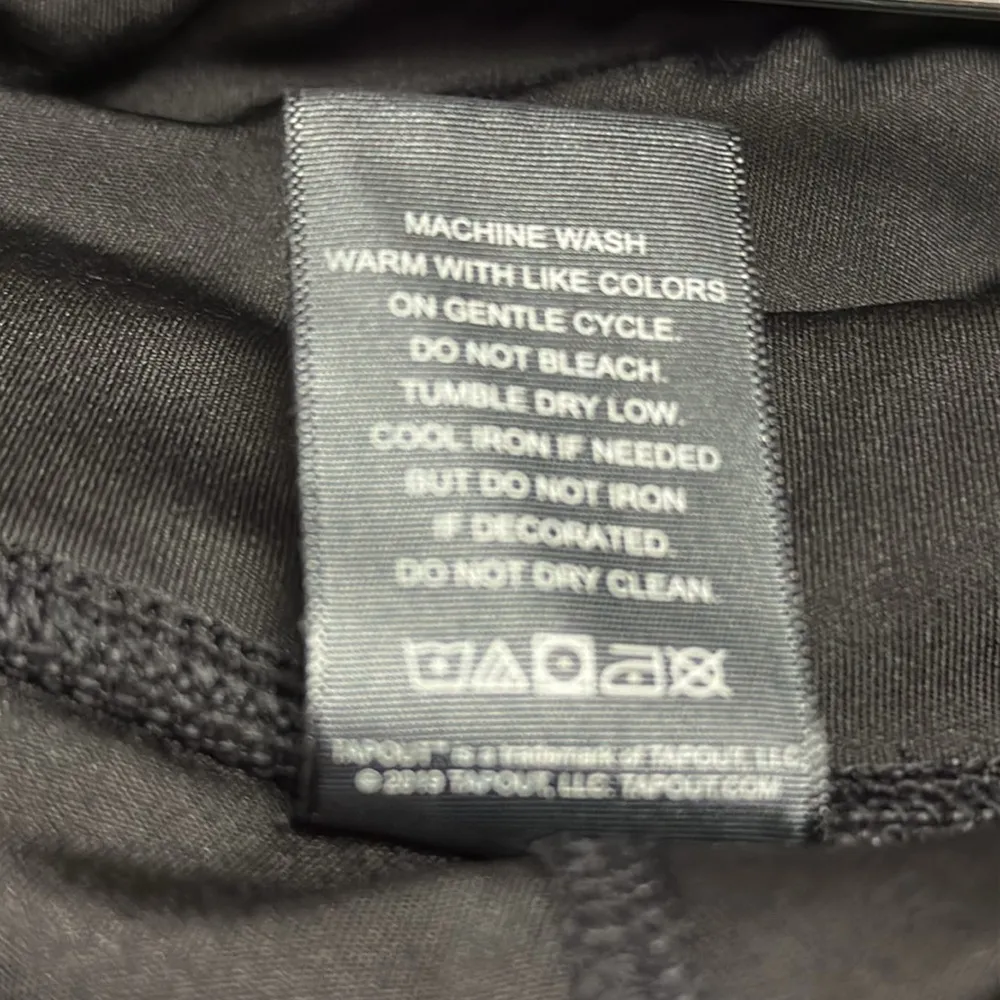 Tapout MMA Black Leggings Pants with Pocket Womens Medium - Image 8