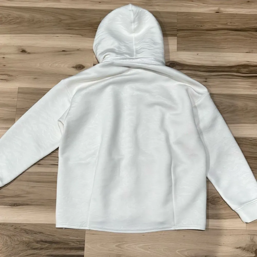 Fabletics Lotta Removable Hood Jacket Full Zip Ice Camo White Women’s XL - Image 5