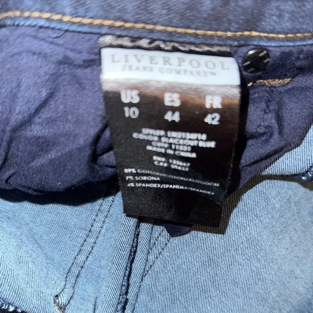 Liverpool Jeans Company Blue Straight Leg Jeans - Image 9