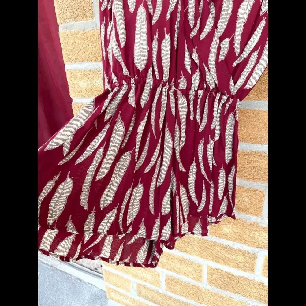 Planet blue BOHO SLEEVE ROMPER small - Image 5