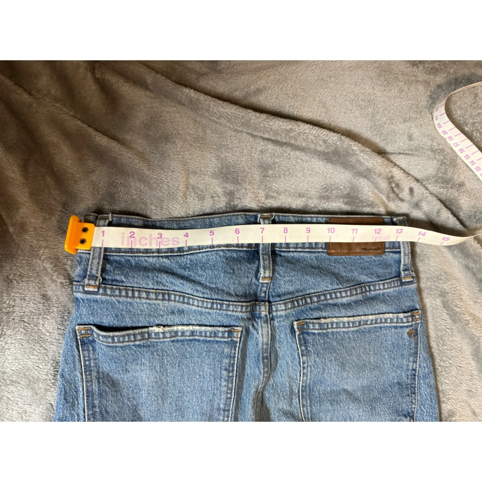 NWOT Madewell Size 26 Classic Straight Jeans‎ in Nearwood Wash Nearwood Wash - Image 9