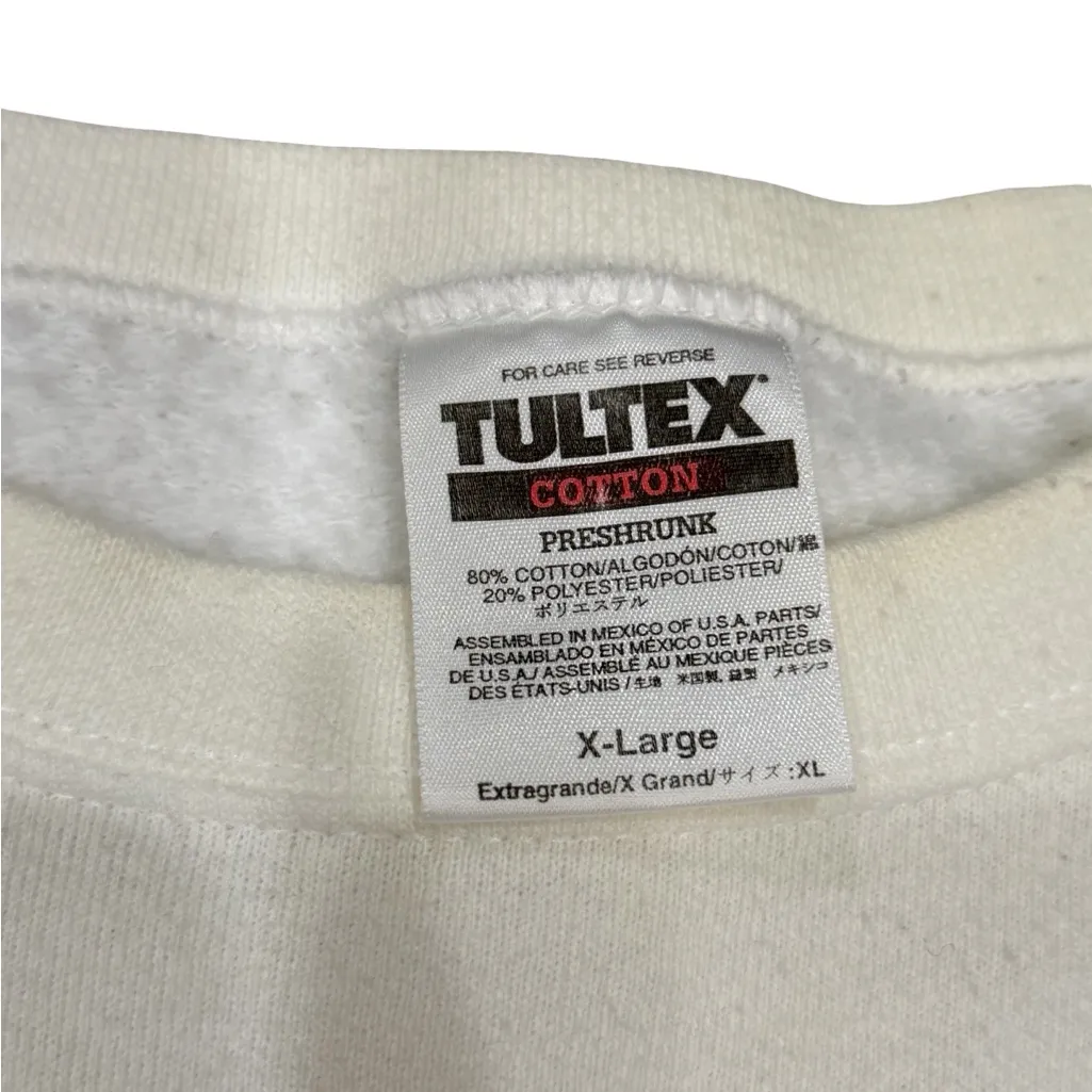 🗻 VTG Pigeon Forge Tennessee Great Smoky Mountains Sweatshirt – White – XL 🕊️ - Image 3