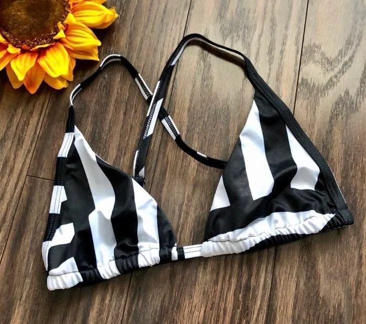 TAVIK VIVIENNE BEBE Striped Bikini Set X•SMALL  - Image 9