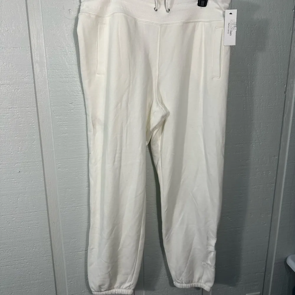 Calvin Klein CK Performance  White Joggers Size XXL NWT - Image 6