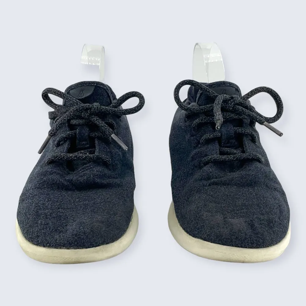 Allbirds Wool Runners Charcoal Gray Black Wool Lace Up Sneaker 9 - Image 2