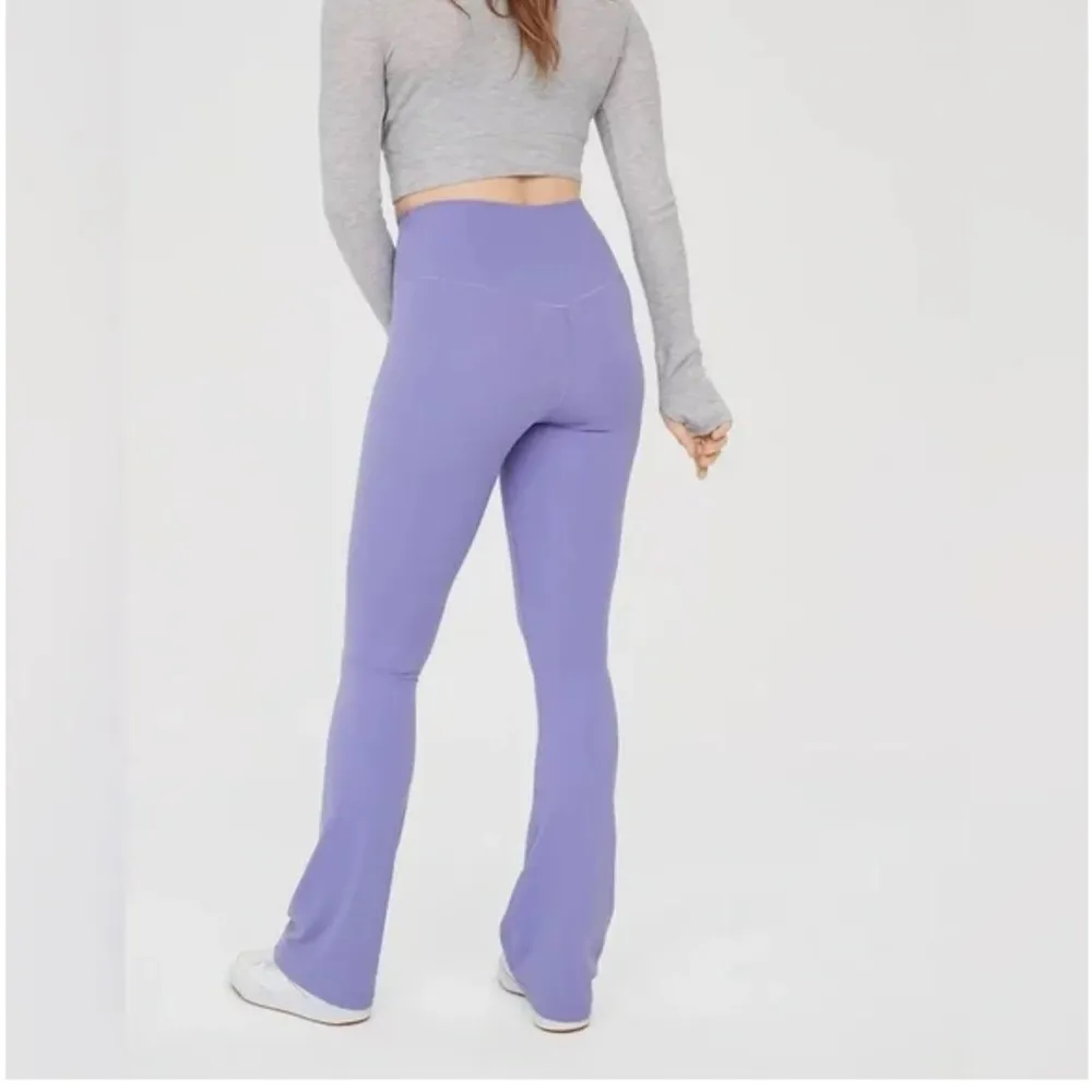 NWT Aerie Xtra Bootcut Pants Purple Solar Flare - Image 3