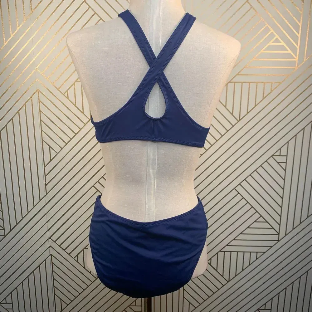 Solid & Striped‎ The Marissa Two-Piece Bikini Blue - Image 10