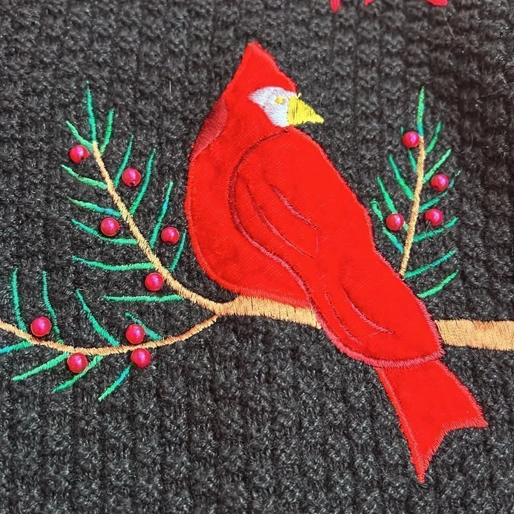 Classic Elements Vintage 90s/Y2K Christmas ugly Sweater size MP - Image 4