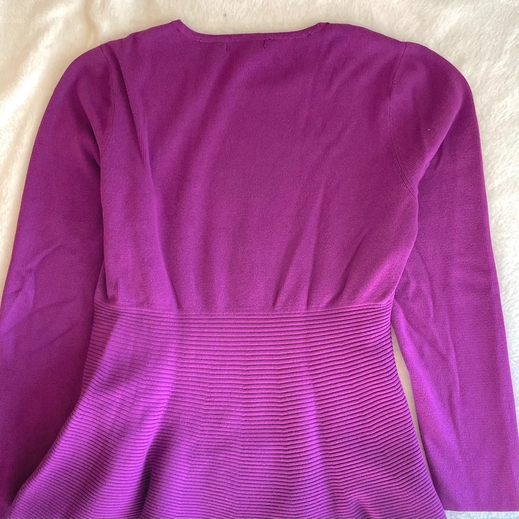 Alfani Women's Swing Knit Top PL Fuschia - Image 2