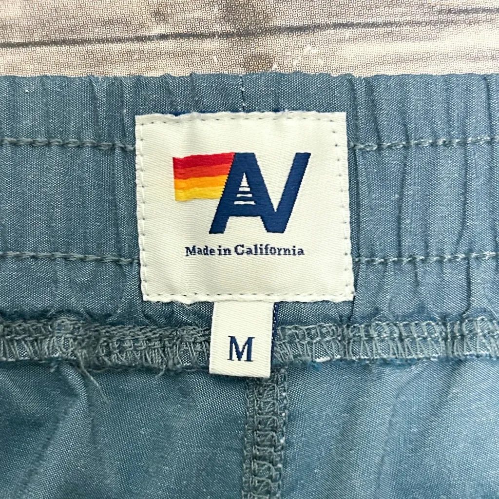 Aviator Nation Flex Board Rainbow Stripes Dolphin Hem Elastic Waistband Shorts M - Image 7