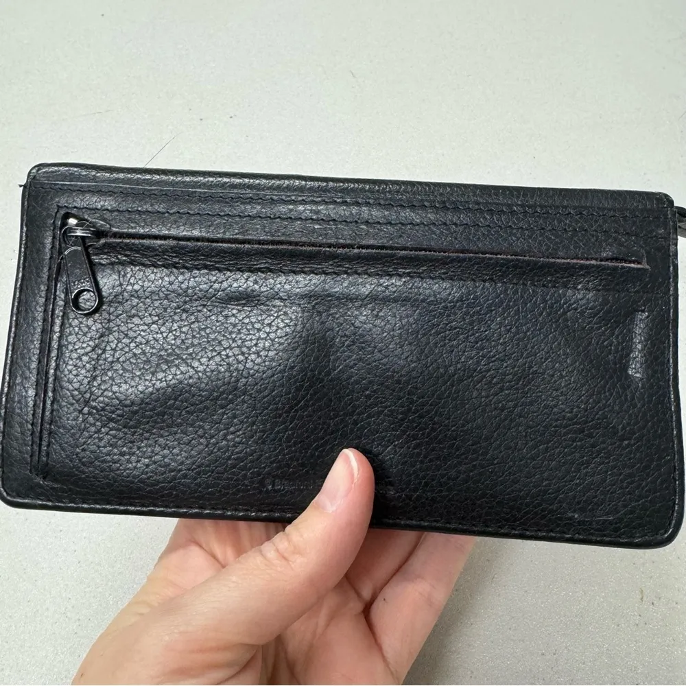 Bradford Exchange Black Leather Silly Kitty Cat Print Full Zip - Image 4