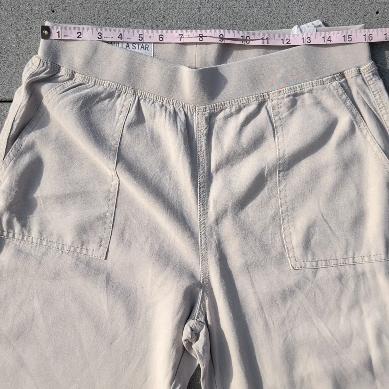NWT Vanilla Star Linen Blend Jogger Pants | Linen Blend Joggers - Image 7