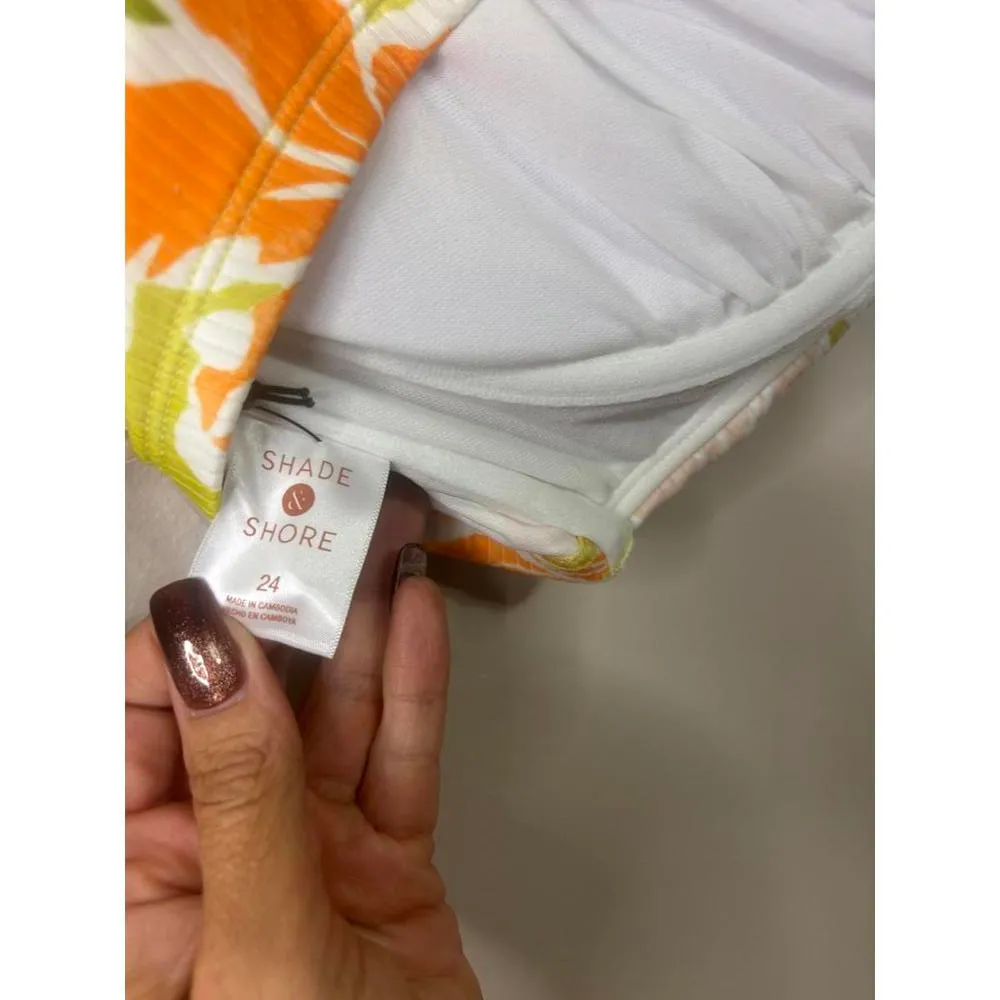 Shade & Shore Floral Bikini Top with Removable Pads - Image 7