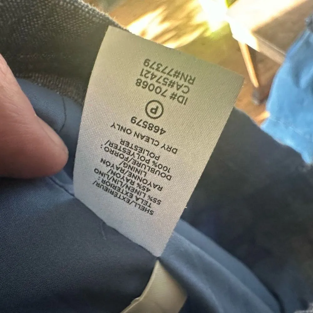 Ann Taylor Parisian linen business casual 14 pencil skirt - Image 4