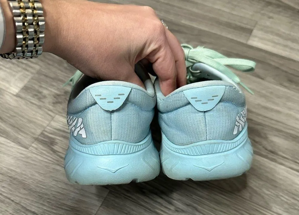 Hoka Mach 2 Running Shoes Aquamarine Lichen 7 - Image 5