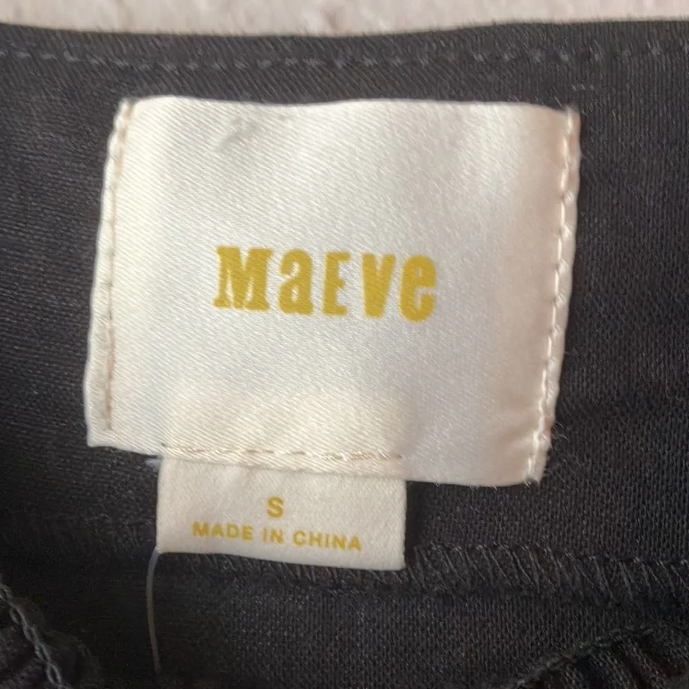 Maeve • Black Tank Top Bikini Strap Size Small - Image 4