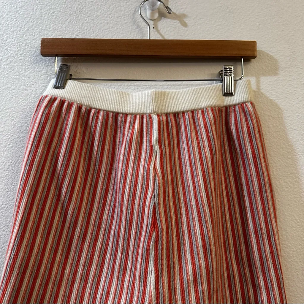 YLLW the Label Wyla Knit Lounge Shorts in Peach Size Small Orange - Image 6