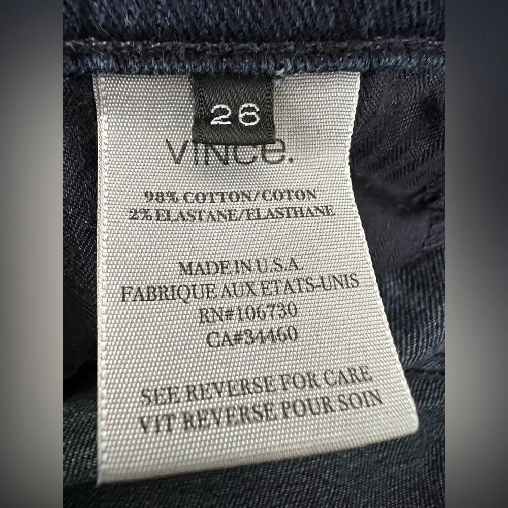 VINCE Mason Relaxed Rolled Jeans - Size 26 - Image 10