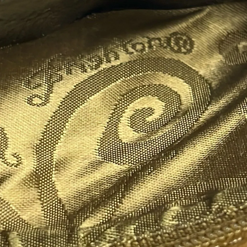 Brighton Tri-fold Brown Black Silver-Tone Magnetic Closure Various Compartments - Image 13