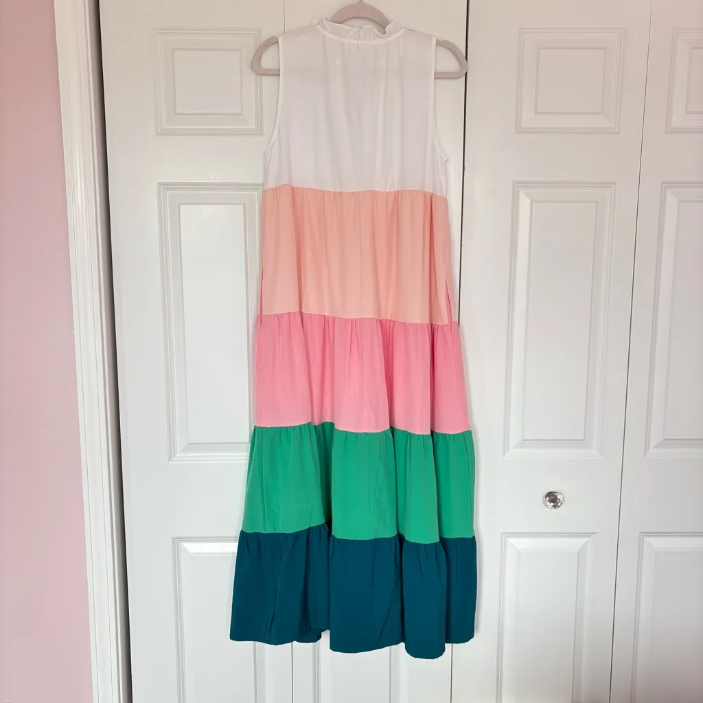 Entro women’s color block maxi dress - Image 5